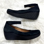 Clarks  Suede Plateau Wedges Sz 11 Photo 0