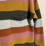 Madewell  Sweater colorful striped pullover knit size small Photo 6