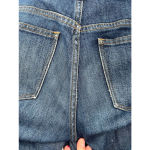 Madewell The Slim Boyjean Jeans - Size 26 Blue- Raw Hem Photo 4