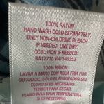 Xhilaration Women’s Short Sleeve Swim Cover Tropical Blue XL NWT Photo 3