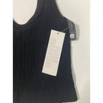 Out From Under  Urban Outfitters Black Ribbed Cropped Tank Top, Small NWT Photo 2