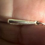 Orange gold tone and black multi strand vintage necklace Photo 9