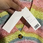 Adyson Parker Spring Lilac‎ Combo Multicolor Knit Cardigan Sweater Size 1X Pink Photo 6