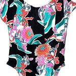 Trina Turk Womens Tropic Wave Off The Shoulder One Piece Swimsuit Multicolor 4 Photo 2