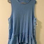 Pilcro and the Letterpress NWT Anthropologie Pilcro Babydoll Muscle Tank Size S Photo 1