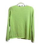 Bobbie Bell Bright Green Dog Novelty Cardigan Sz M St Bernard & Spaniel in Dogho Size M Photo 2