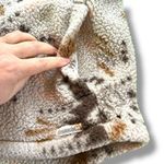 Avalanche Womens Full Zip Sherpa Fleece Jacket Sweatshirt Aztec Print Medium Photo 6