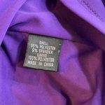 Adrianna Papell Evening Dress Womens 12 Purple Polyester Lined Padded Bra Cups Photo 7