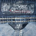 Silver Jeans Cropped Capris Suki Ankle Jean Women’s Jeans Faded Dark Photo 5