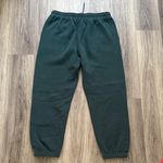 White Fox Boutique White Fox Green Sweatpants with Pink Logo Jogger Photo 1
