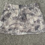 Light Camo Print Mini Skirt Gray Photo 0