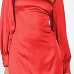 Princess Polly Red Long Sleeve Dress Photo 0