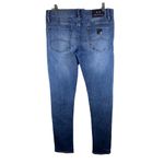 Armani Exchange Medium Wash Distressed Skinny Jeans Size 33 Photo 4