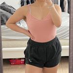 Urban Outfitters Ribbed Bodysuit Pink Photo 0