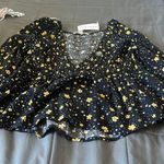 LA Hearts Pacsun Sunflower Top Photo 2