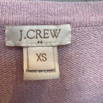 J.Crew Mauve Embellished Jeweled-Starburst Collar Sweater Merino Wool Size XS Photo 9
