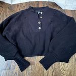 Forever 21 Black button sweater Photo 0