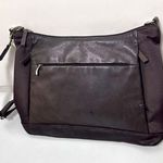 Gun Tote'n Mamas Purse Concealed Carry Pebbled Leather Nylon Brown Shoul… Photo 1