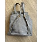 Marc by Marc Jacobs  Too Hot to Handle Pebble Leather Backpack Grey/ Gray Photo 4