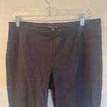 Eileen Fisher Pull On Pants sz M Gray Straight Leg Washable Stretch Crepe Pant Photo 1