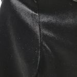 Joseph Ribkoff Womens Veston/Jacket Size 8 Black Velvet Ruffles Crop Long Sleeve Photo 9