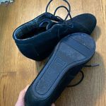 Toms Black Lace-Up Bootie Wedges - Size 6.5 Wide | Boho Chic | Streetwear Photo 4