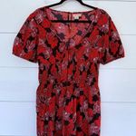 OG Collective Women’s Large Floral Dark Jumpsuit Boho Photo 0