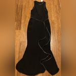 Brandon Maxwell The Brynn Ruffled Mermaid Gown Original Price $2995 Black Size undefined Photo 3