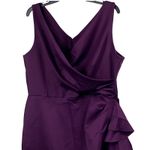 Atelier Danielle Dress Women's 16 Formal Purple Sheath Sleeveless Party Wedding Photo 1