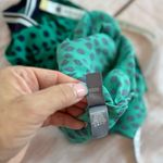 Aerie Woman’s Size Medium  Leopard Green Blue Lounge Shorts Photo 5