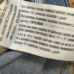 Hollister Denim Sweatshirt Jacket Size Small Photo 7