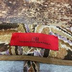 Carolina Herrera CH  Wide Leg Printed Cropped Pants Size 4‎ Photo 5