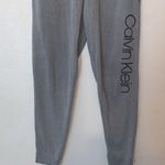 Calvin Klein Sleepwear Sweatpants Logo Drawstring Gray Photo 2