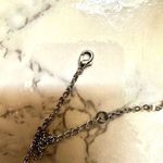 Charter Club  silver tone and pink rhinestone necklace Photo 8