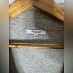 Madewell  Merino Wool Cardigan Sweater Coat Women Gray‎ XS Photo 2