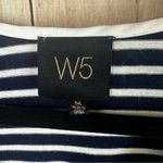 W5  Navy and White Striped Tank Top Photo 4