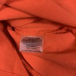 Sugar Lips Orange Mesh Cold Shoulder Top Large Statement Evening Party Chic Photo 3