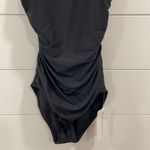 Athleta NWT Square Neck Shirred One Piece Swimsuit Size ST Photo 6