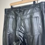 Abercrombie & Fitch NEW Mixed Fabric Ultra High Rise Ankle Straight Jean SZ 35 S Photo 6