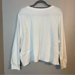 Old Navy  Off-White Waffle Knit Sweatshirt Photo 4