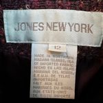 Jones New York Vintage  Virgin Wool Purple Tweed Jacket Mob Wife Vibes Size 12 L Photo 8