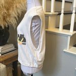 Free People Movement Heat Muscle Tee White Sleeveless Graphic Top Size Medium Photo 4