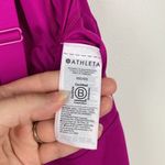 Athleta  Square Neck V Tankini Top Electric Fuchsia Women’s Size 38D/DD Swimwear Photo 7