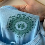 Free People  Light Blue Babydoll Tank Top Photo 2