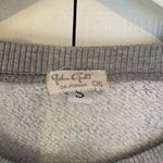 Brandy Melville John Galt  Women’s Gray Crew Neck Sweatshirt Size Small Photo 4