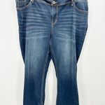 Torrid Medium Wash Luxe Slim Boot Cut Plus Size Jeans Women's Size 22R Photo 0