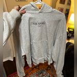 Sporty & Rich Cropped Hoodie Gray Size L Photo 1