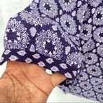 NYDJ  Printed Chiffon Tie Neck 3/4‎ Sleeve Tunic Photo 3