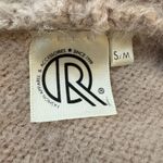 Fashion Apparel Sleeveless Fuzzy Hooded Pink Duster Sweater Vest Cardigan S/M Size M Photo 7