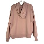TNA Cozy AF Fleece Pink Oversized Hoodie Aritzia 2 Small Medium Mauve Pink Hood Photo 9